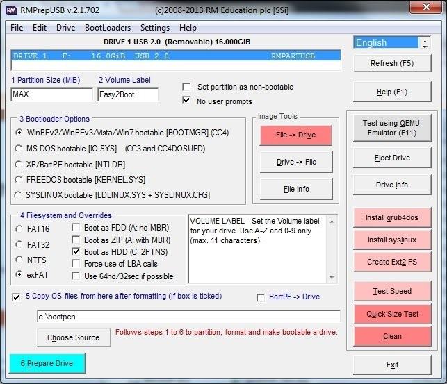 usb bootable not detected in uefi