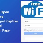 Free WiFi Captive Portal Login Page