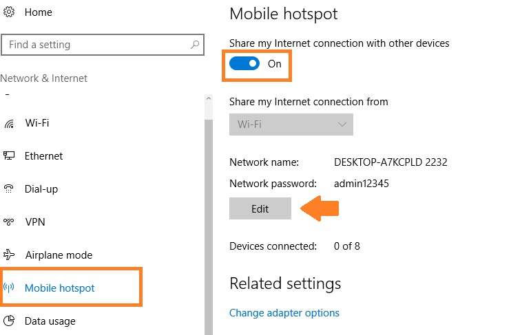 turn pc into wifi hotspot very easily