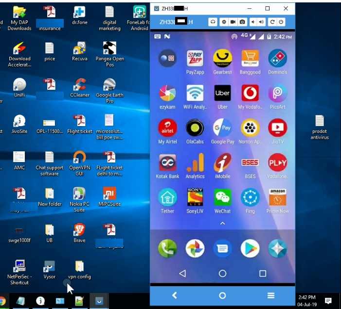 how to connect phone to computer screen