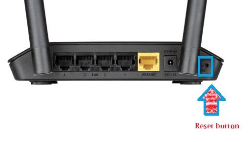 Dlink DIR-620 Etisalat Reset Router to Default